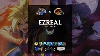 Ezreal ADC vs Sivir - EUW Challenger Patch 12.6