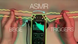 ASMR | only BEIGE triggers on TASCAM