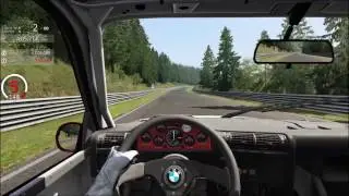 Assetto Corsa, BMW E30 M3 Gr.A DTM, Nordschleife Tourist 6:59:531 (interior)