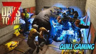 Two Hordes One Base - 7 Days to Die (Alpha 19)