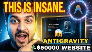 I Built a $50,000 Website 😱 Using AI (GOOGLE Antigravity Tool)
