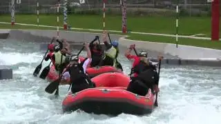 Rafting Head2Head action at Wero White water Park