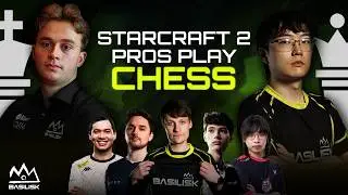 StarCraft 2 meets Chess! | Vincent Keymer, Serral, Clem, and more