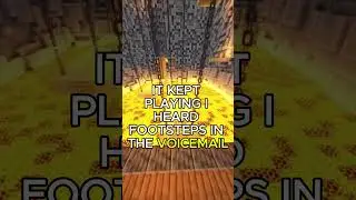 The call started while the message was playing&hellip; #creepystory #minecraft #mystery #story