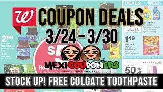 Walgreens Coupon Deals 3/24 - 3/30 ~ FREE Almay, Colgate Toothpaste & MORE!
