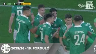 Gavric Zeljko g&oacute;lja az ETO FC &ndash; Kolorcity Kazincbarcika SC m&eacute;rkőz&eacute;sen