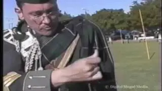How to Tie and Wear a Scottish Plaid, for the Drum Major