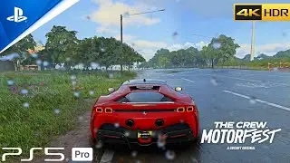 The Crew Motorfest PS5 Pro 4K HDR Gameplay