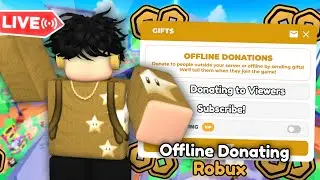 🔴 PLS DONATE/ROBLOX LIVE 🔴DONATING VIEWERS GOAL: 700k RAISED TTS ON