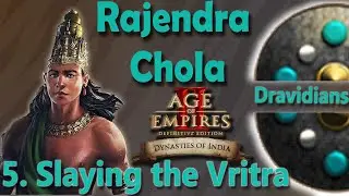 Rajendra | 05 Slaying the Vritra | Hard - Gameplay | AOE2 - Dynasties of India