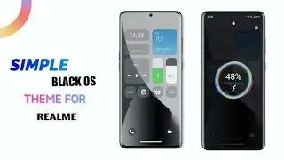 Simple Black OS Theme For Realme & Oppo All Device