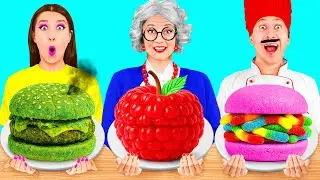 Кулинарный Челлендж: Я против Бабушки | Крутые Трюки с Едой от PaRaRa Challenge