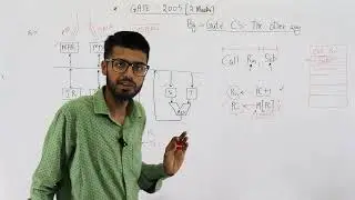 Gate 2005 pyq CAO | Consider the following data path of a CPU.