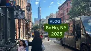 Exploring SoHo NYC! Artsy Streets, Food, Shopping & Family Fun Vlog 