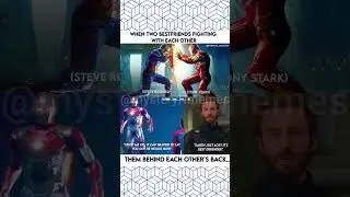 when two best friends are fighting with each other #shorts #marvel #avengers