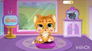 baby tiger care cartoon game- kids game, cute tiger game, cute tiger cub..