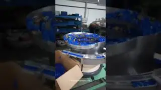High speed small flip cap sorting vibrating feeding machine testing video