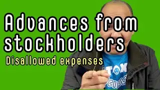 Advances from stockholders used to sette income payments and expenses