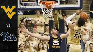 West Virginia vs. Pitt Basketball Highlights (2017-18)