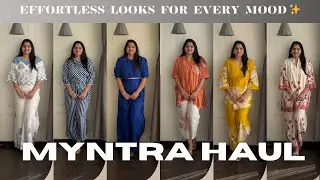 Myntra Co-ord Set Haul | Perfect Outfits for Work, Travel & Brunch!