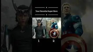 Comment Your Favorite Super Hero || Loki || Captain America || RAJI STUDIO|| #avengers #loki #shorts