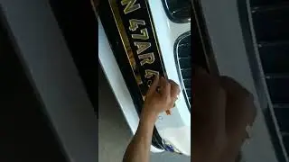 #BMW Car Number plate design 🔥🔥 BMW  black golden no.plate🔥 A new look of BMW Car Number