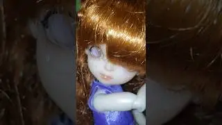 Sweet Bjd in Purple Flower Glitter Dress #bjd #dress #cute