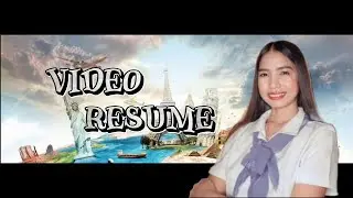 Video Resume | Tourism Management | Riva Mesia