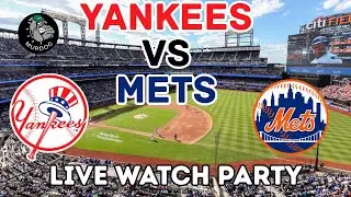 YANKEES vs METS GM 2 LIVE WATCH PARTY