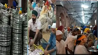 Shri guru ramdas ji langar hall Sachkhand Sri harmandir Sahib Ji langargolden temple Amritsar langar