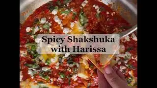 Easy Spicy Shakshuka with Harissa