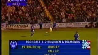 Rushden win the Division 3 Playoff Semi-Final in 2002