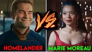 HOMELANDER VS MARIE MOREAU SUPERHERO | SHOWDOWN IN HINDI | BlueIceBear