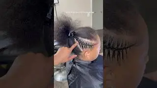 Sleeky Ponytail on my client. Spice up yall ponytail and add a stitch braid design🌶️😍😍