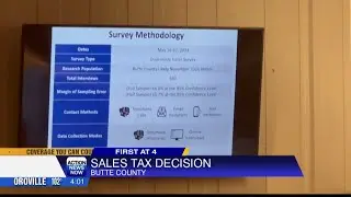 Butte County sales tax decision for the November ballot