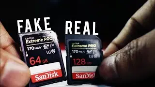 Fake vs Real SanDisk Memory Card | SCAM ALERT! SanDisk | 2022