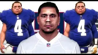 PLAYER CREATION OF SUMO JOE!! FATTEST & TALLEST QB IN NFL HISTORY - MADDEN 19 CAREER MODE