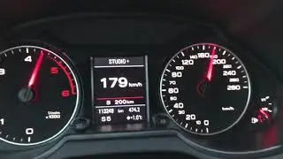 Audi Q5 stage 2 acceleration 70 - 210 km/h