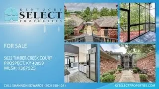 Louisville Real Estate | Shannon Edwards | KY Select Properties | Timber Creek