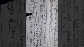 Video by Minakshi Patil 12th Physics on Topic(7)Wave Oprics