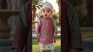 🕌💞 Adorable Baby Boy Reciting Surah Al-Fatiha | #QuranMoments #Mashallah #MuslimChild