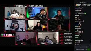 Trainwreckstv SCUFFED Podcast #151 ft. xQc, Adin Ross +more Part #1