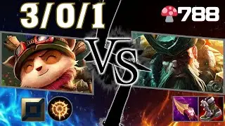 🍄788【GrandMaster/KR】TOP Teemo vs Gangplank（ティーモ vs ガンクプランク）【SN:게이온#KR1】【Patch25.18】#leagueoflegends