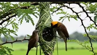Nature&rsquo;s Tailors: Birds That Stitch, Weave, and Engineer Skills #cute #birds #nest #nature #master