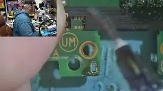 Destroyed USB port on Nintendo Switch Repair