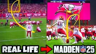 I Recreated TOP PLAYS From NFL Wild Card Playoffs!