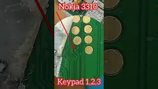 Nokia 3310 keypad 123 not working solution #shorts #keypad #nokiakeypad