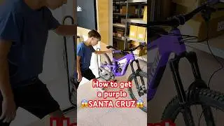 💜Change the color of your Santa Cruz like this☝🏻 #allmountainstyle #mtb