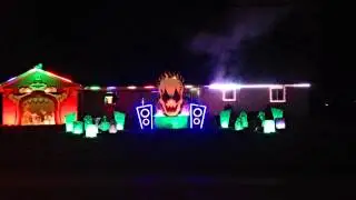 Halloween Light Show 2014- Virtual Riot Idols-DJ Carnival