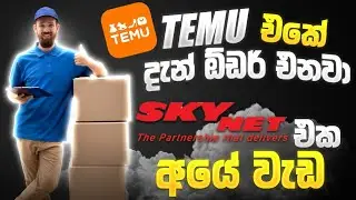 TEMU එකෙන් දැන් ඕඩර් එනවා | Temu Shopping Sri Lanka Delivery Issue Solved 